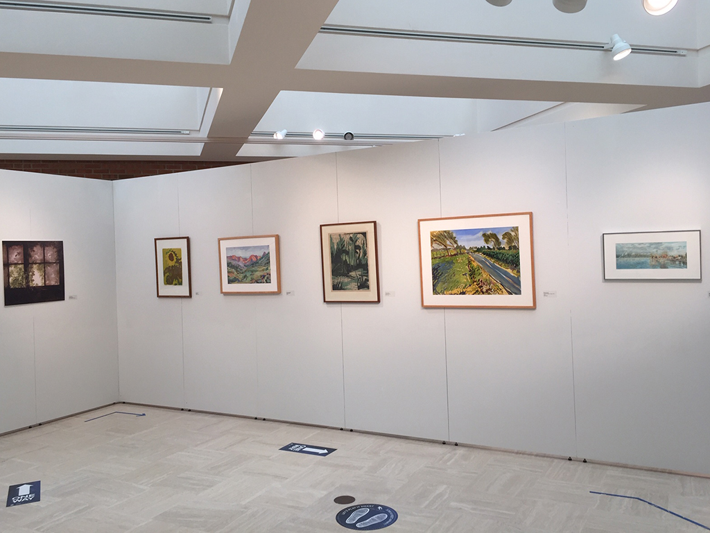 Inside looking east from the door featuring (L-R) Hong, J. Roecker, Nagl-Miller, Quint, Rozier, Setterini